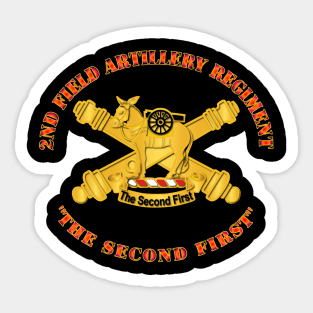 2nd Field Artillery Regiment Sticker